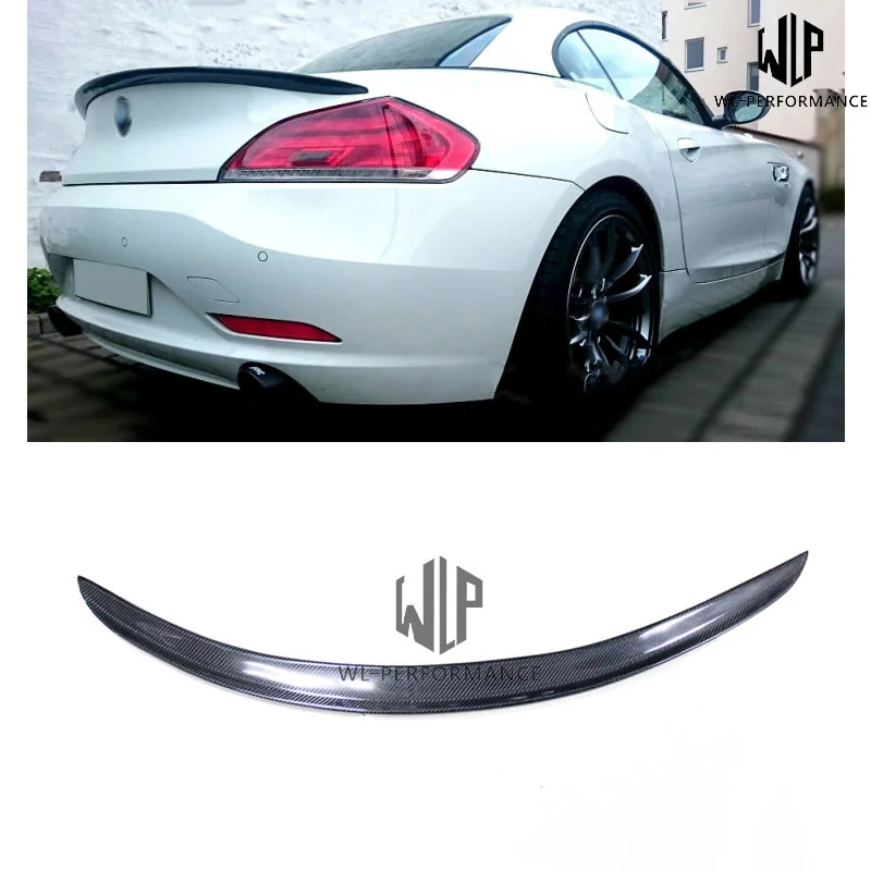 E89 Full Carbon Fiber Spoiler Posteriore Wing Car Styling Per Bmw Z4 E89 Kit Carrozzeria 2009-2013