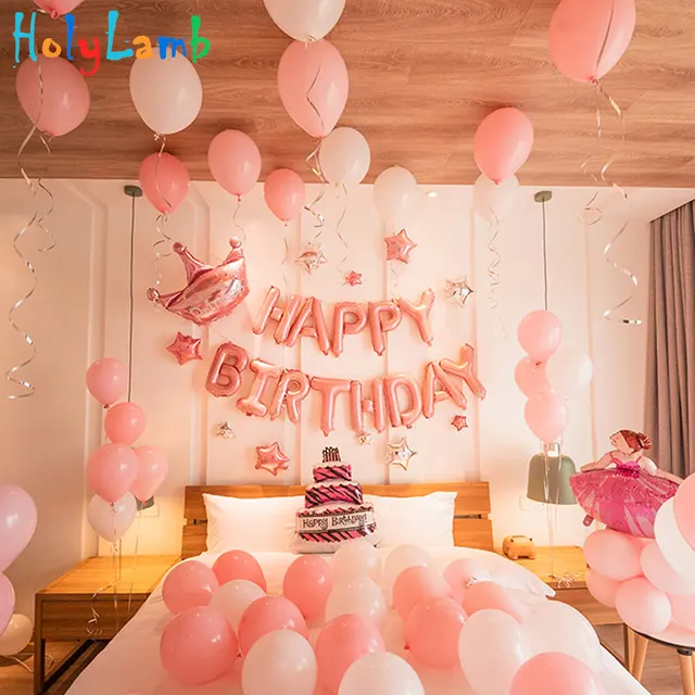 16-inch Happy Birthday Letter Balloon Children's Birthday Inflatable Children Birthday Party Decoration Kid's Party  Balloon 1