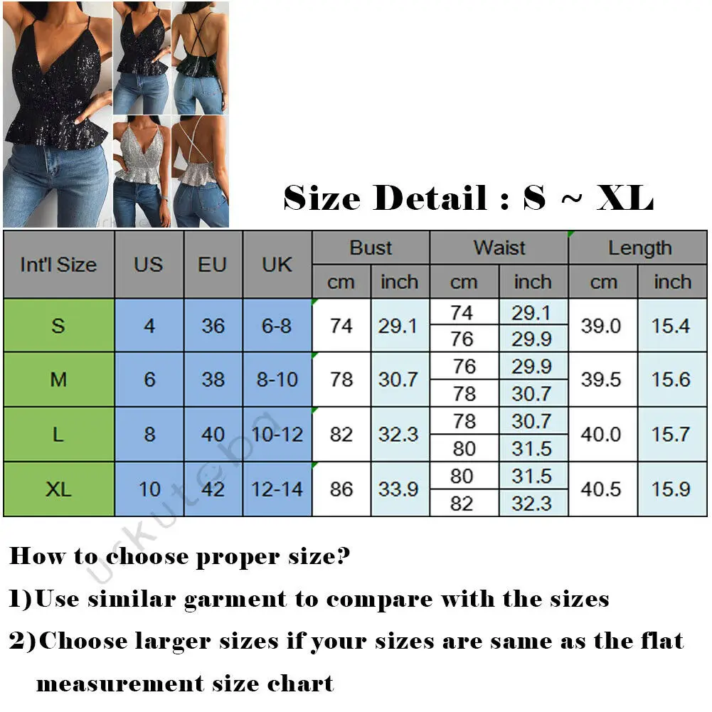 Сексуальный вечерний женский блестящий топ без рукавов с открытой спиной на молнии с глубоким v-образным вырезом