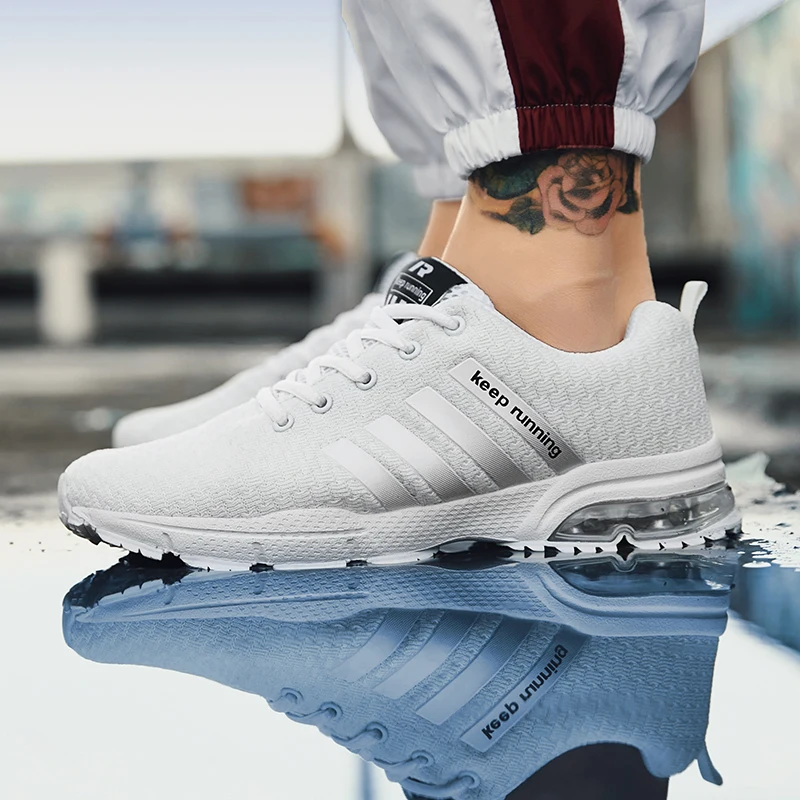 

2019 new Spring Autumn Men Leisure Sneakers Breathable Air 270 Mesh Outdoors Running Sports Shoes Men Gym Walking Jogging Shoes