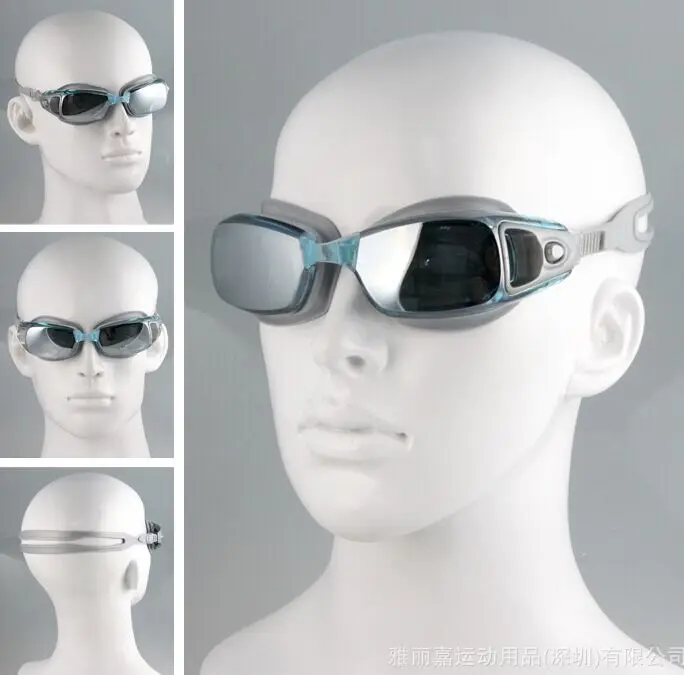 

Genuine Product Taiwan Aryca Aryca Electroplated Swimming Goggles Plain Glass Goggles Swimming Glasses Anti-fog Wg62-a