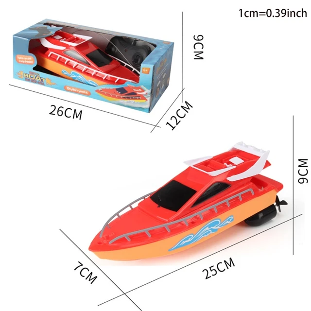 Model Under Water Vehicle Remote Control Speedboat Wireless Novelty Creative Toys Party Favors for Kids Gift 6