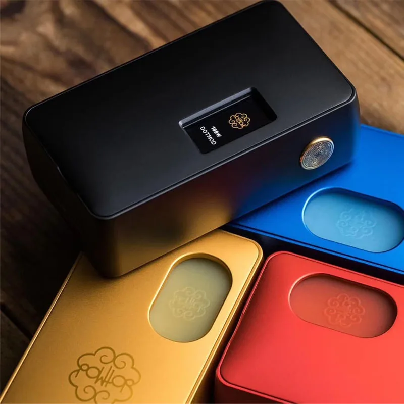 Оригинальный Dotmod Dot Mod Squonk 100 Вт электронные сигареты 8 мл емкость Подходит 18650 20700