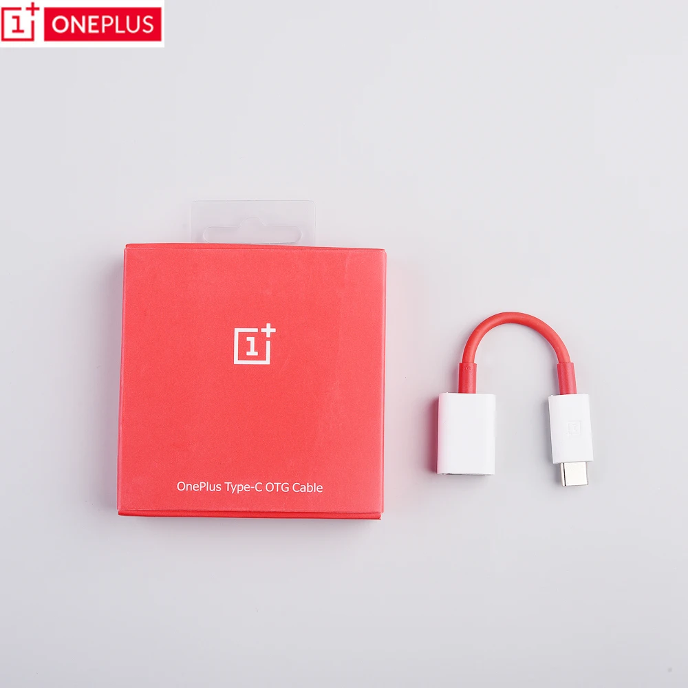 Оригинальный Кабель адаптер OnePlus 7T pro/6T/6/3/3T/5/5T Type C OTG usb c конвертер для передачи