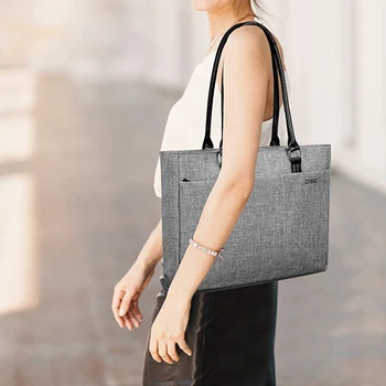 

HOT-DTBG Laptop Tote Bag, 15.6 Inch Women Shoulder Bag Portable Tablet Bag Business Fashion Shoulder Bag