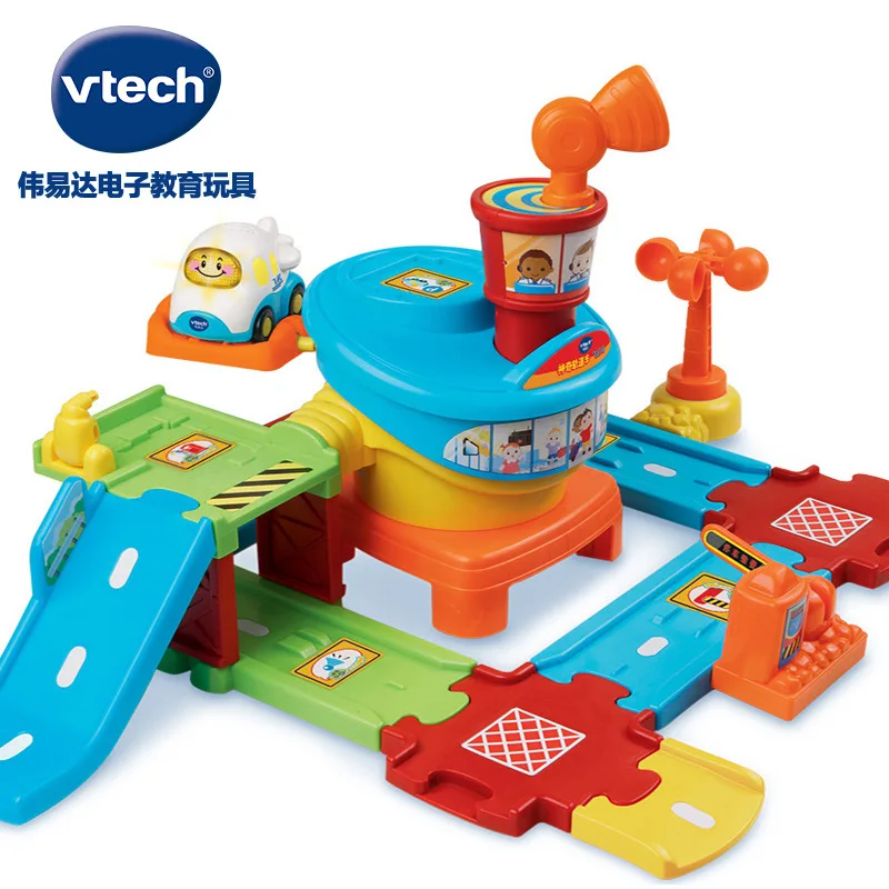 

VTech Vtech Magic Rail Car Airport Set Children Early Childhood Educational Interactive Toy 144118