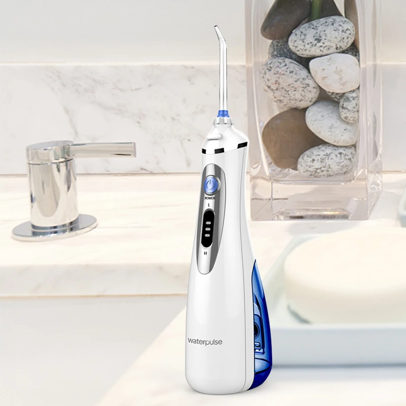 

Waterpulse Oral Irrigator USB Rechargeable Water Flosser Irrigation Portable Dental Irrigator Water Jet 3 Modes Teeth Cleaner