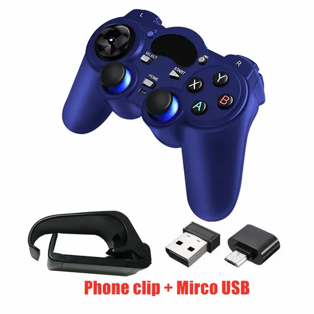 2 4g game controller game pad android wireless joystick joypad fit for ps3 smart phone gamepad for computer tablet pc smart tv gamepads aliexpress