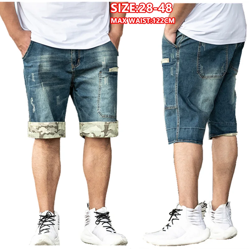 mens cargo shorts 48 waist