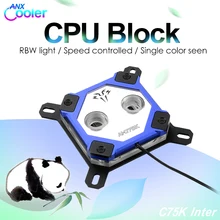 

CPU Water Block use for intel Motherboard Socket / RGB Light Supports Connection to Motherboard
