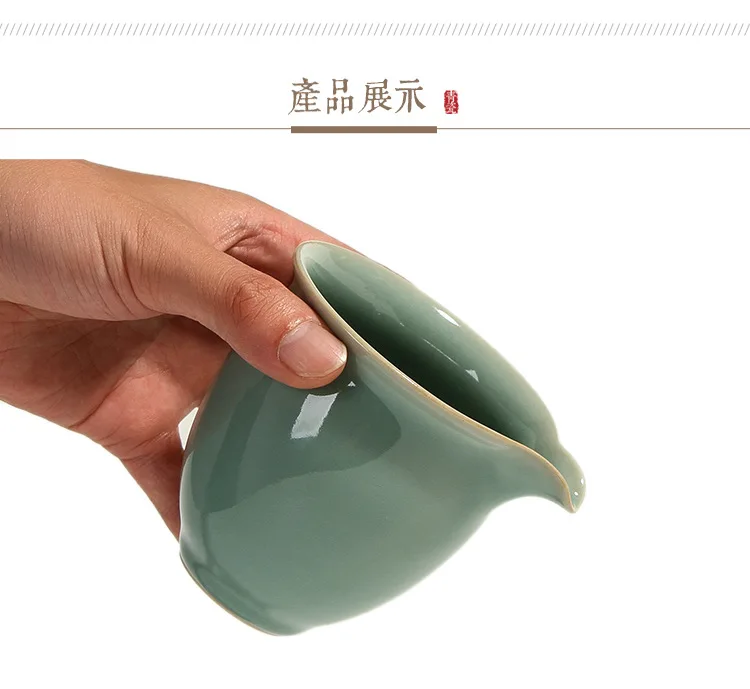 Пустая Гора Xinyu от производителя прямые продажи Longquan Celadon Geware ледяная трещина кувшин керамический чайный набор кунг-фу аксессуары