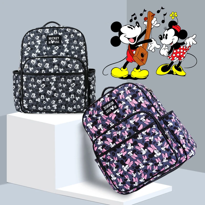 

Disney Diaper Bags Travel Backpack Nappy Bag for Mom Baby Care Large Capacity Waterproof Mummy Maternity Bag Diaper Organizer