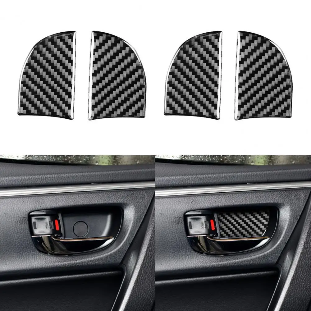 4Pcs Panel Trim Sticker Decorative Lightweight Shiny Surface Cover for Toyota Corolla 2014-2018 | Автомобили и мотоциклы
