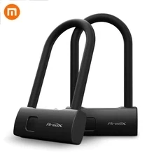 

Hot XIAOMI MIJIA AreoX U Lock U8 Smart Fingerprint Portable Sliding Door Lock Door Handle Car Motorcycle Bike Lock Padlock Slot