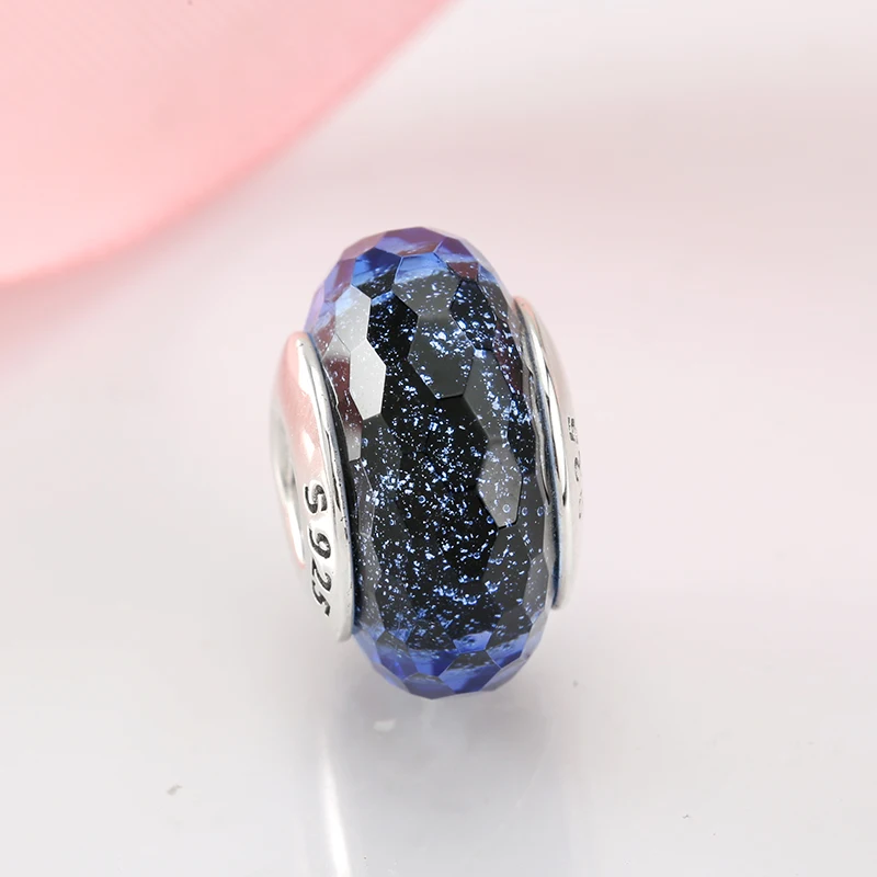 Новые европейские Красочные стеклянные бусины lampwork муранское стекло подвеска в форме шара Pandora для женщин/девочек DIY Браслеты и браслеты