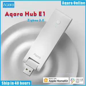 Aqara – Hub intelligent M1S Gateway sans fil, Zigbee 3.0, wi-fi, RGB LED,  veilleuse, haut-parleur, télécommande, application Mi home Homekit -  AliExpress