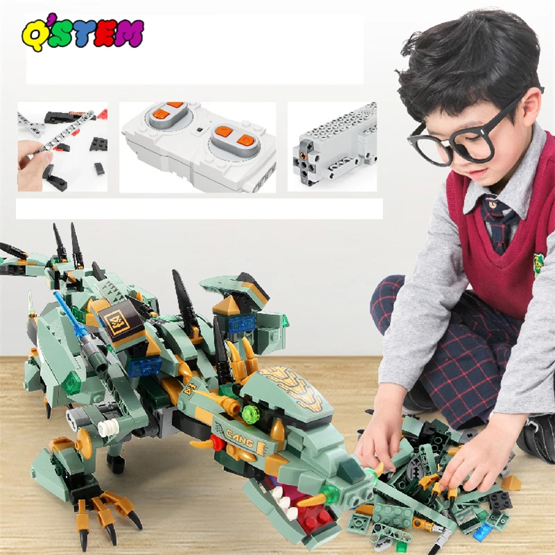 Мир Юрского Периода Динозавры Legoinglys игрушки Technic RC строительные блоки Fit 2020 Creator APP
