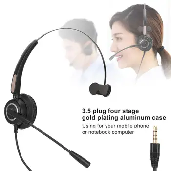 

High-pefermance 3.5mm Plug Headphone Telephone Traffic Earphone Call Center Communication Computer Headset
