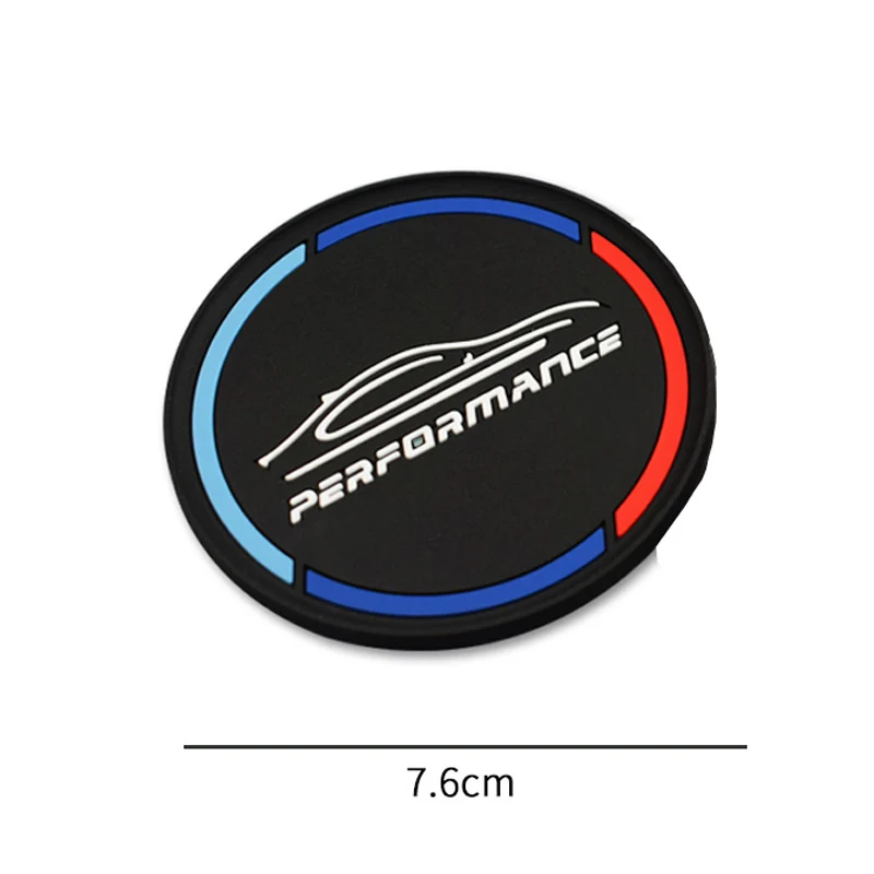 2 Pcs Car Silica Gel Cup Mat Universal Non-slip Water Cup Bpttle Holder Cushion Auto Gadgets Mat and Accessories