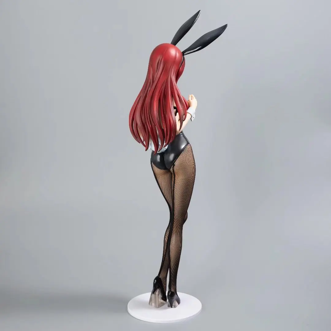 PVC 1/4 Figure New No Box 46cm Anime FAIRY TAIL Erza Scarlet Bunny Girl  Ver 