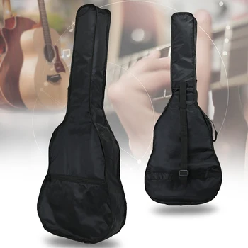 

41 Inch Zipper Accessories Protection Adjustable Padded Oxford Fabric Handheld Guitar Bag Single Shoulder Dustproof Waterproof
