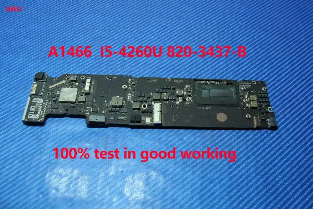  820-3437-B A1466 laptop Motherboard notebook pc For MacBook Air pro Logic Board 1.4GHz i5 1.4G 4GB 