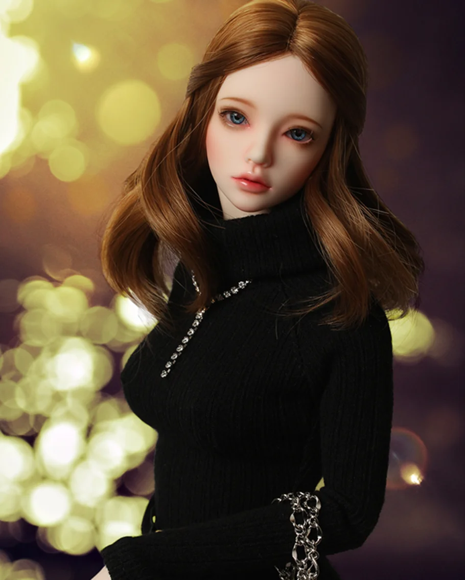 BJD  SD doll 1/3 3 points girl  A birthday present High Quality Articulated puppet Toys gift Dolly Model nude Collection