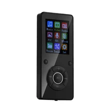 T3 MP3-плеер портативный музыкальный плеер 1,8 дюймов Bluetooth 4,2 поддержка 32G без потерь Hifi музыка(черный