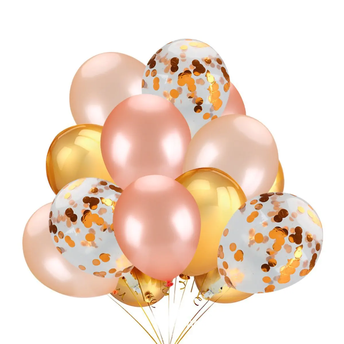 12-дюймовый прозрачный золотые блестки воздушный шар "Конфетти" для отдыха и вечеринок Бумага лист воздушных шаров свадьбные декоративный шар