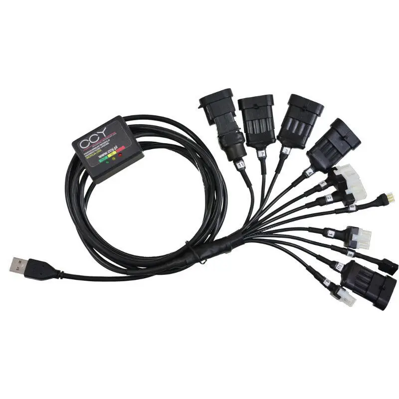 LPG CNG FTDI DIAGNOSTIC INTERFACE WITH 11 CONNECTORS UNIVERSAL STAG AG KME KING 
