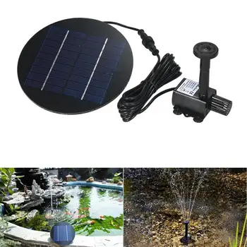 

Separating Solar Powered Fountain for Garden Pond Decor