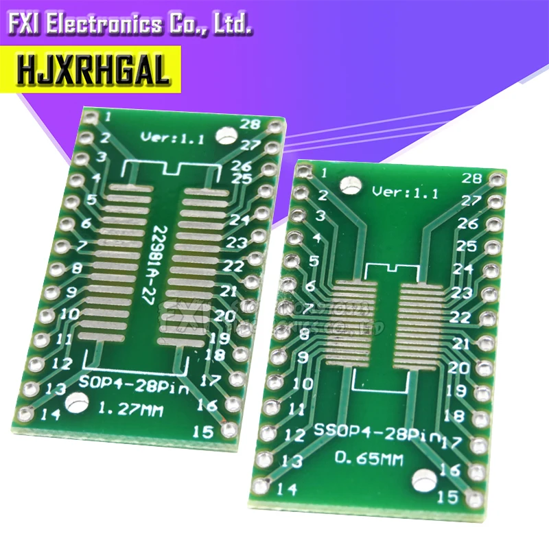 10 шт. TSSOP28 SSOP28 SOP28 к DIP28 плата передачи DIP Pin шаг адаптер igmopnrq|adapter dip|adapter boardadapter pin |
