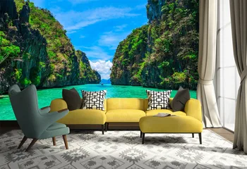 

[Self-Adhesive] 3D Coastal 30927 Wall Paper mural Wall Print Decal Wall Murals