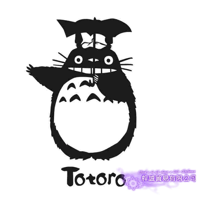 Pegatina Totoro Sticker Anime Cartoon Car Decal Sticker Vinyl Wall Stickers Decor Home Decoration