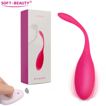 Vibrierende Eier Vaginal Kugel Klitoris Stimulator Silikon Fernbedienung G-spot Massage 1