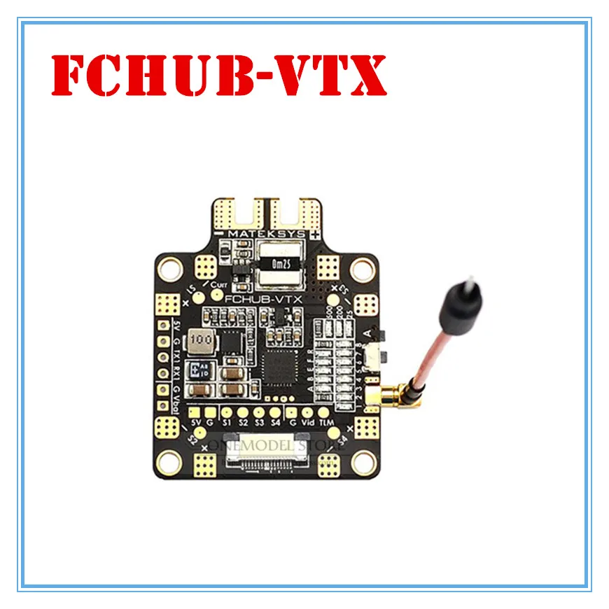 Оригинальный видеопередатчик 5 8g Matek fchub-vtx 6 ~ 27 в PDB В/1A BEC для гоночных