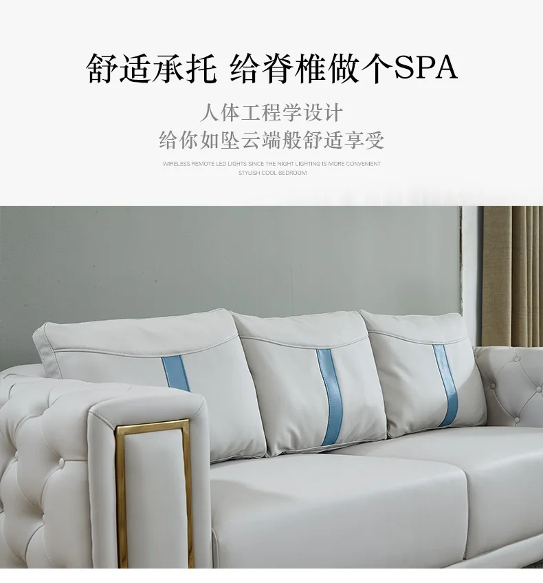 Диван для гостиной, диван, диван, натуральная кожа, диван chesterfield cama puff asiento sala futon
