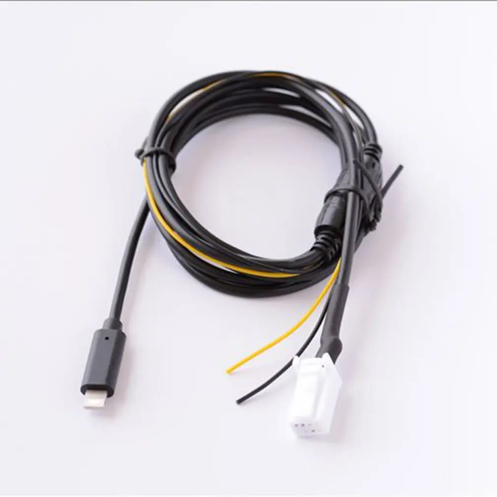 Аудио кабель для Subaru Кларион 8PIN AUX линия для iPnone7/8/X Аудио Кабель