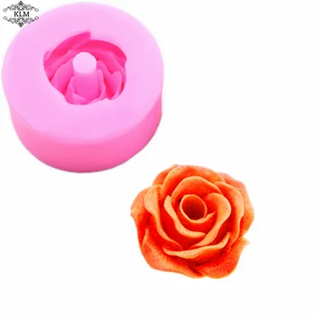 

KLM New Flower Silicone Mold Straw Topper Tool Clay Tool Cake Decoration Accessori Tool 3D Chocolate Cookie Tool Fudge Tool