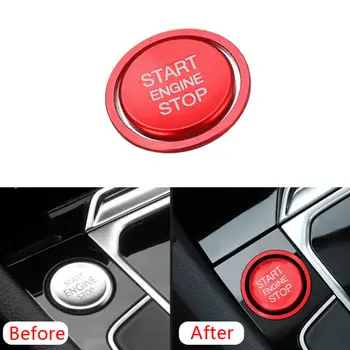 

Engine Button cover Start Stop Push Switch Ring Trim Aviation Aluminum