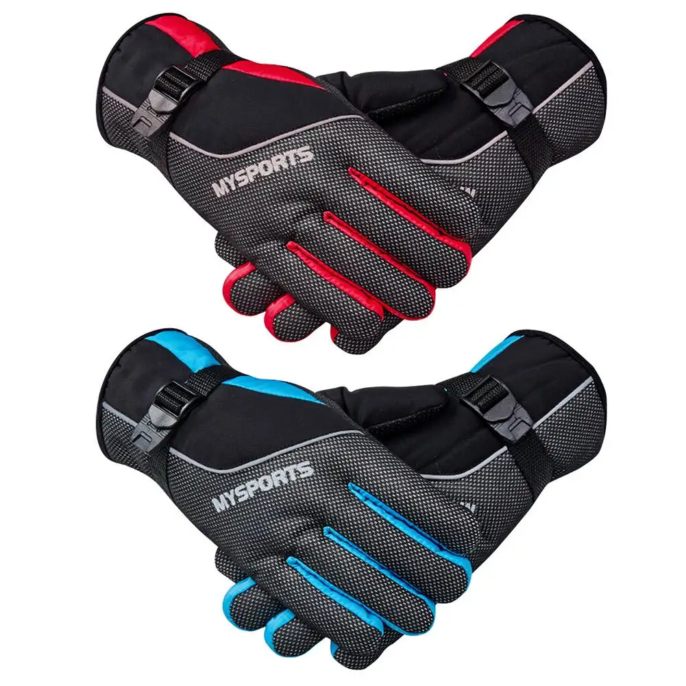 

Night Reflective Driving Winter Warm Gloves Windproof Splash-proof Riding Mittens