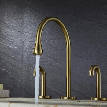 

Special Split Two-piece Set Chrome Basin Faucet Bathroom