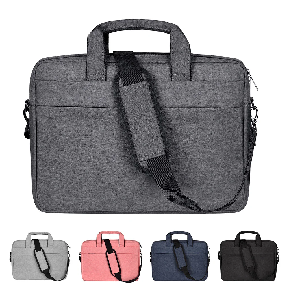 Shockproof Nylon Shoulder Handbag Messenger For Xiaomi Mackbook Air 13 14 15 15.4 15.6 Notebook Case Women Men Sleeve Laptop Bag