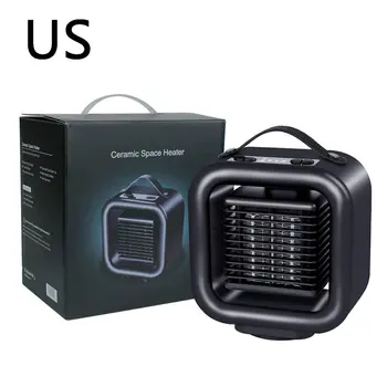 

Electric Heater Mini Fan Heater Desktop Household Wall Handy Heating Stove Radiator Warmer Machine for Winter