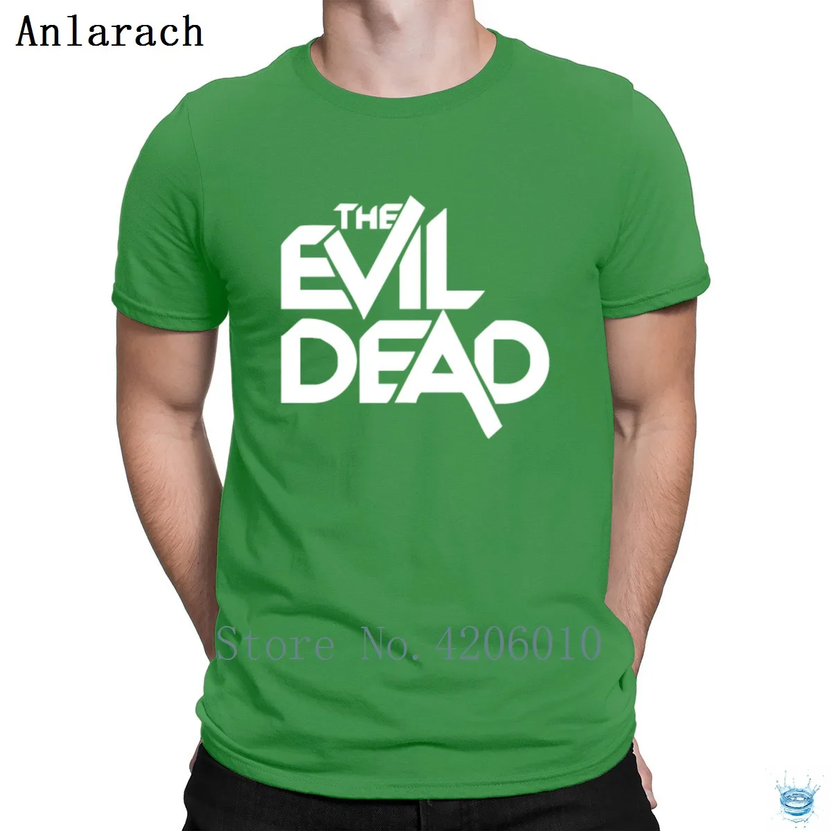 The Evil Dead, футболки, дизайнерские, для отдыха, с круглым вырезом, летняя футболка для мужчин, популярный хип-хоп Топ, умный, анларач, против морщин