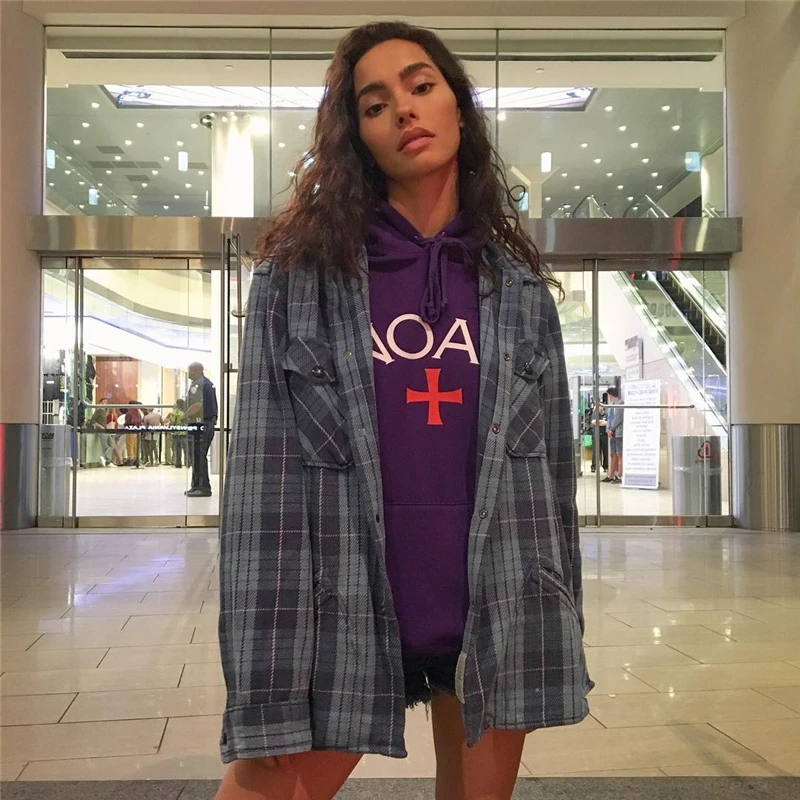 19SS NOAH CORE LOGO HOODIE high quality NOAH Sweatshirts men women Streetwear Kanye West Hip Hop NOAH Pullover hoodie men