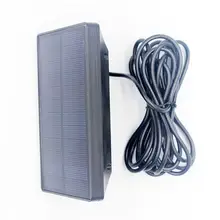 Новая солнечная панель, камера, батарея, солнечная панель, зарядное устройство, внешняя мощность для камеры, 9 В, 1800 мА/ч, батарея, солнечная панель