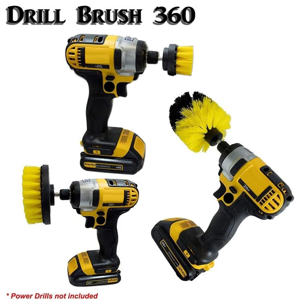 Multifunction Kayak/Board/Home Power Drill Brush