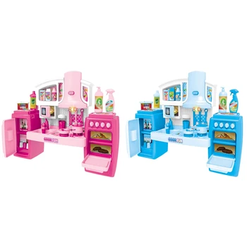 

Cooking Toys Set Music Pretend Accessories Kitchen Toys Set Kitchen Game Play Cooking Utensils Set for Kids