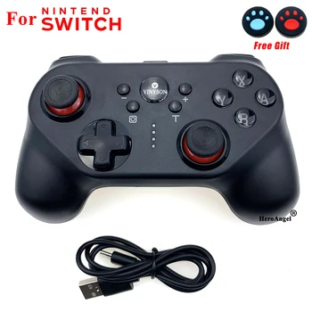 

2020 Bluetooth Pro Gamepad Wireless Gamepad Video Game Joystick Controller Control For N-Switch NS-Switch NS Switch Console